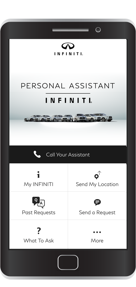 Image of INFINITI Personal Assistant App